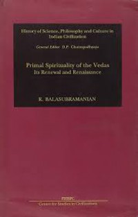 Image of Primal spirituality of the Vedas : its renewal and renaissance